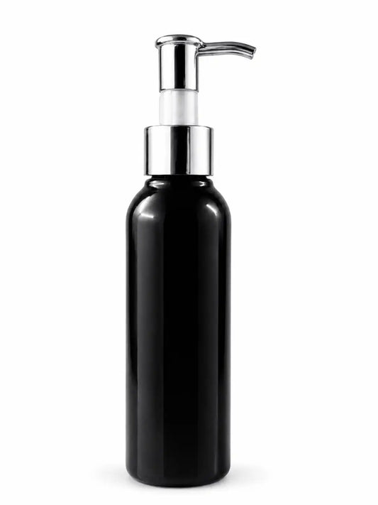 Silver Collar Pump Bottle