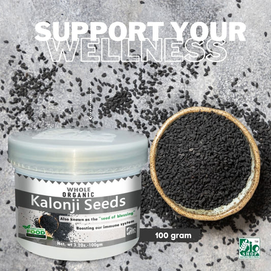 Kalonji Seeds (Whole Black Seed) - BioShop™ Pakistan