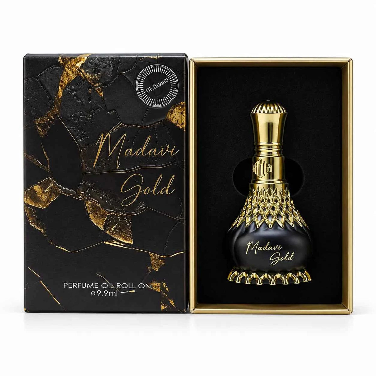 Al-Nuaim Madavi Gold Perfume Oil Roll-On – 9.9ml (CANDLE SERIES)