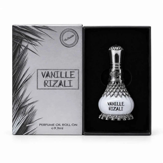 Al-Nuaim Vanille Rizali Perfume Oil Roll-On – 9.9ml (CANDLE SERIES)