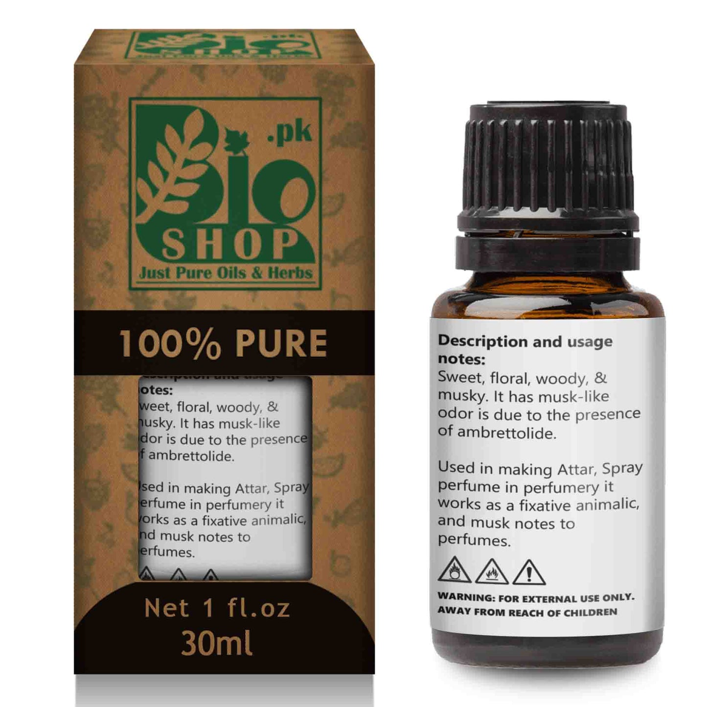 Ambergris Essential Oil - BioShop™ Pakistan