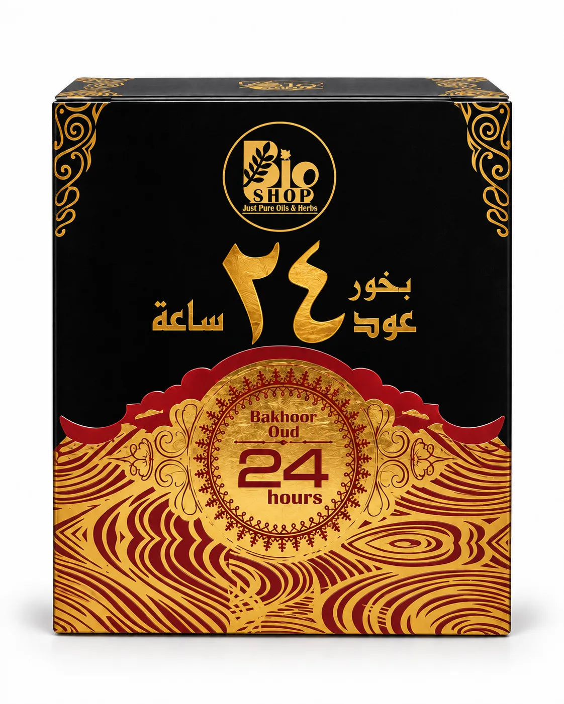 Bakhoor Oud 24 Hours premium Arabic incense by Bio Shop Pakistan