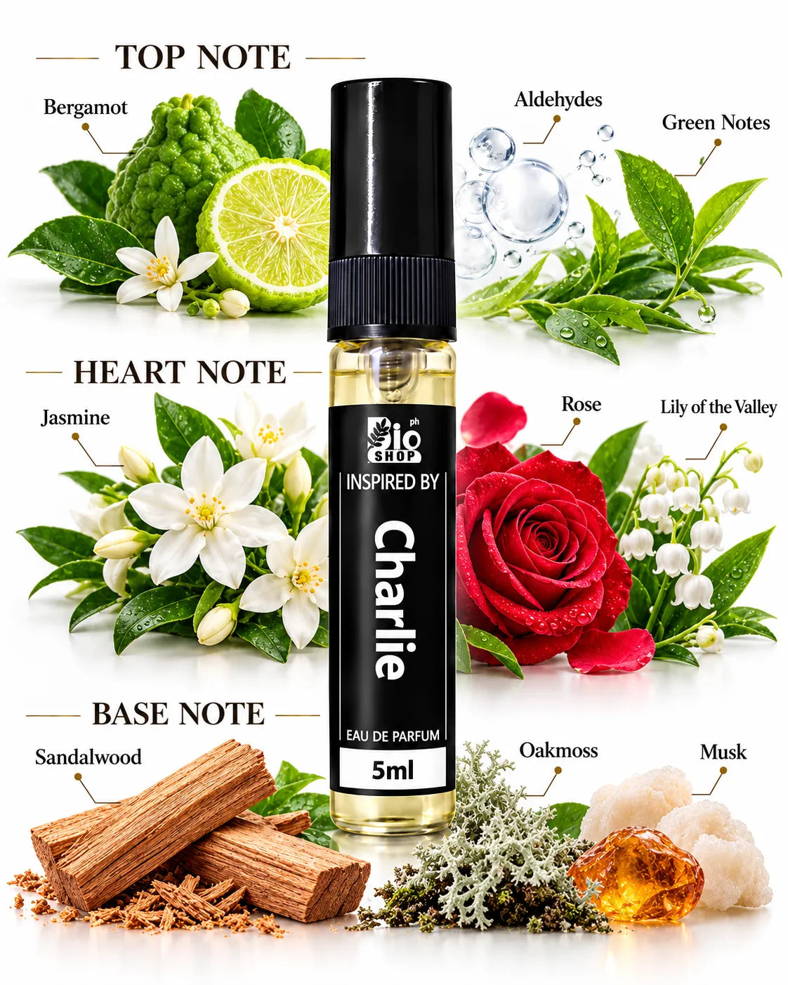 Jasmine Perfume, Rose Fragrance