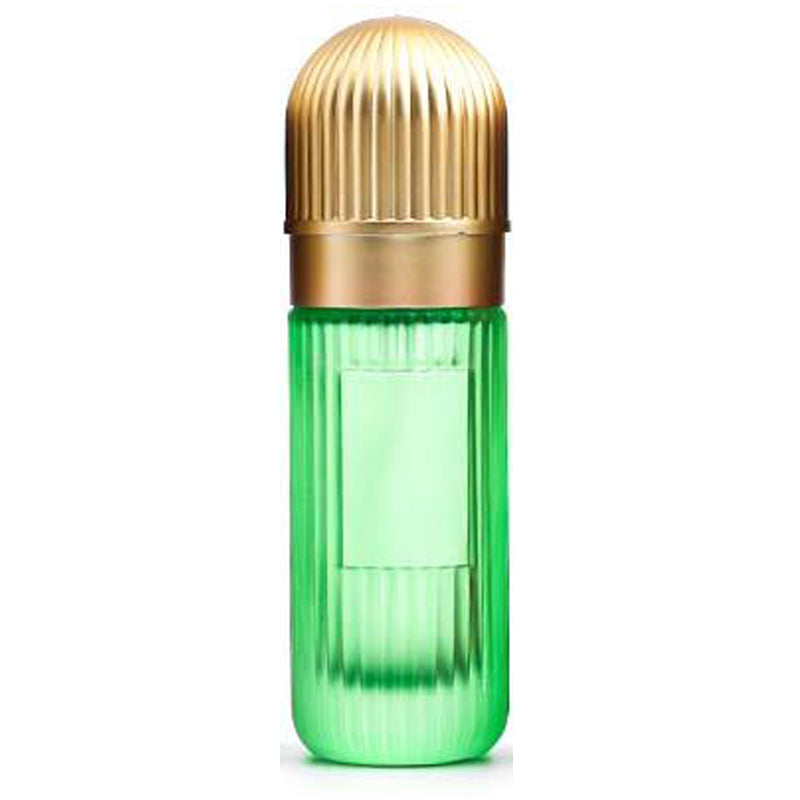 30ml Refillable Colorful Glass Empty Perfume Spray Bottle – Ribbed Design, Gold Cap