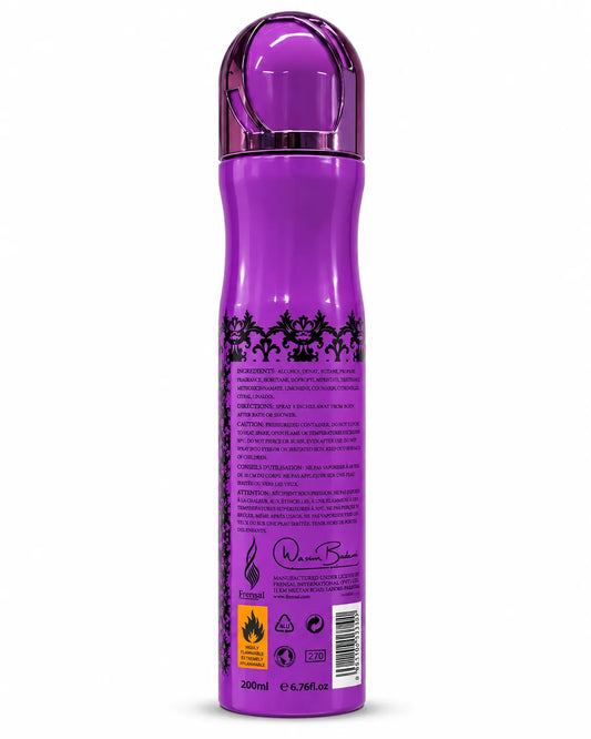 deodorant body spray