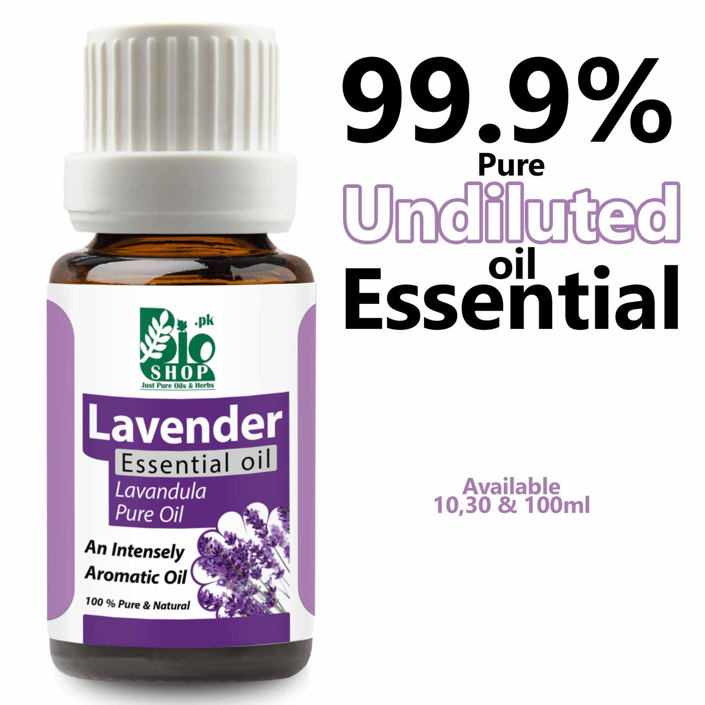 Lavender Essential Oil - BioShop™ Pakistan