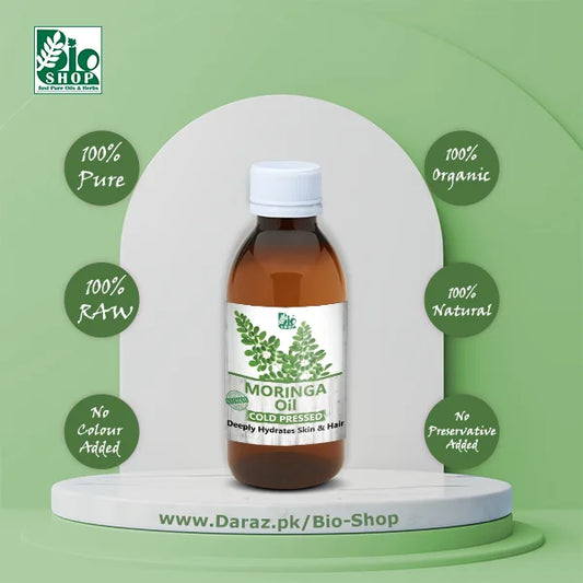 Moringa Seeds Oil - BioShop™ Pakistan