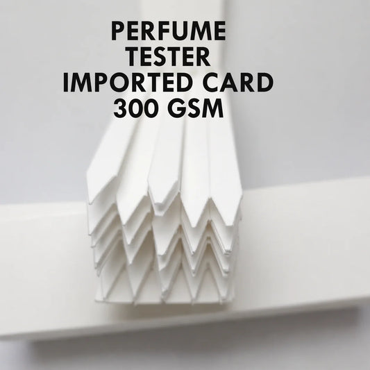 Perfume Tester Strips 60's Piece Book - White