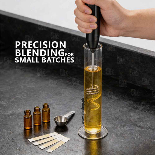 USB Rechargeable Hand Mixer – Mini Electric Liquid Mixer for DIY, Cosmetics & Perfume Making