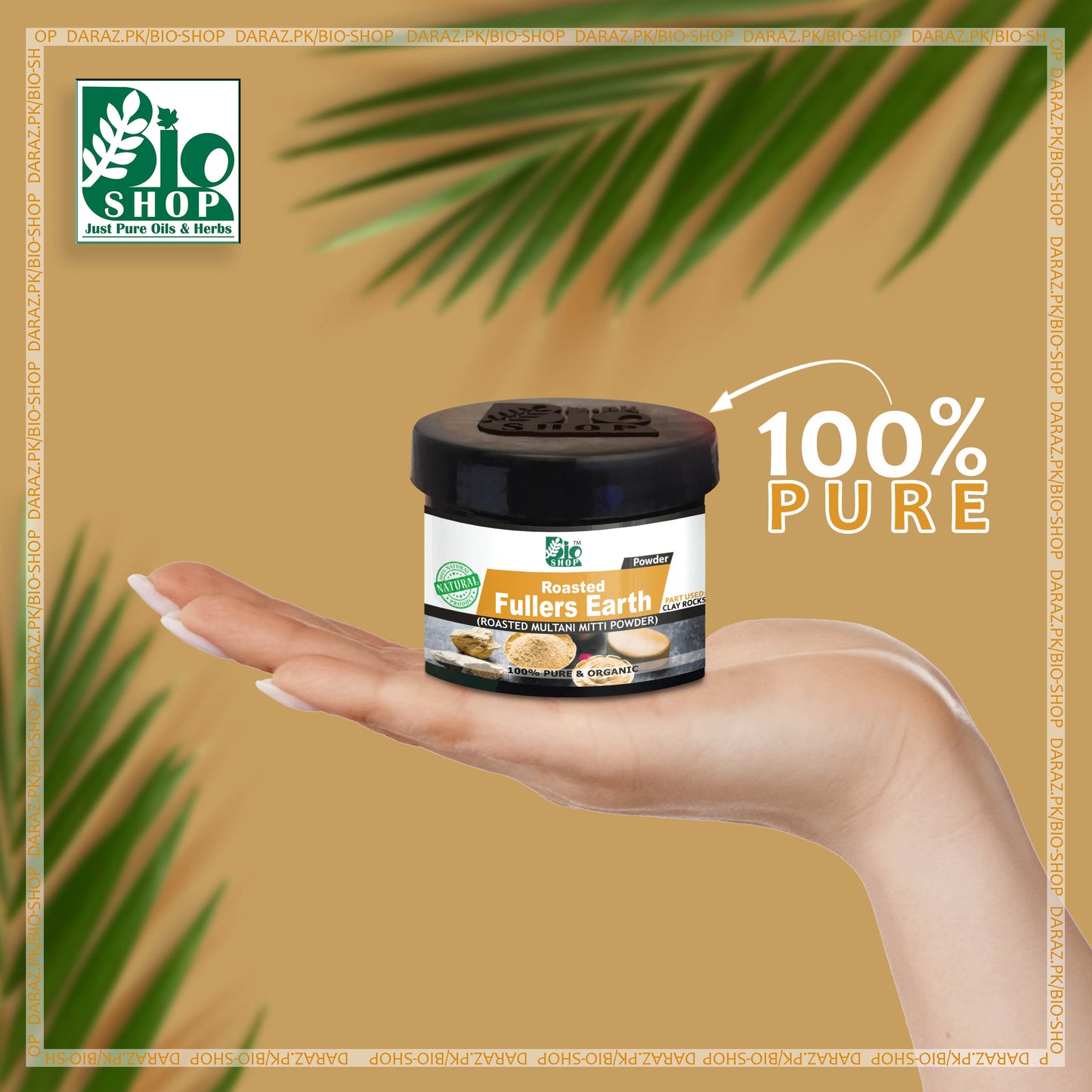 Roasted Multani Mitti - BioShop™ Pakistan