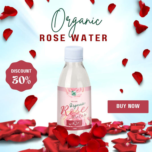 Organic Rose water - BioShop™ Pakistan