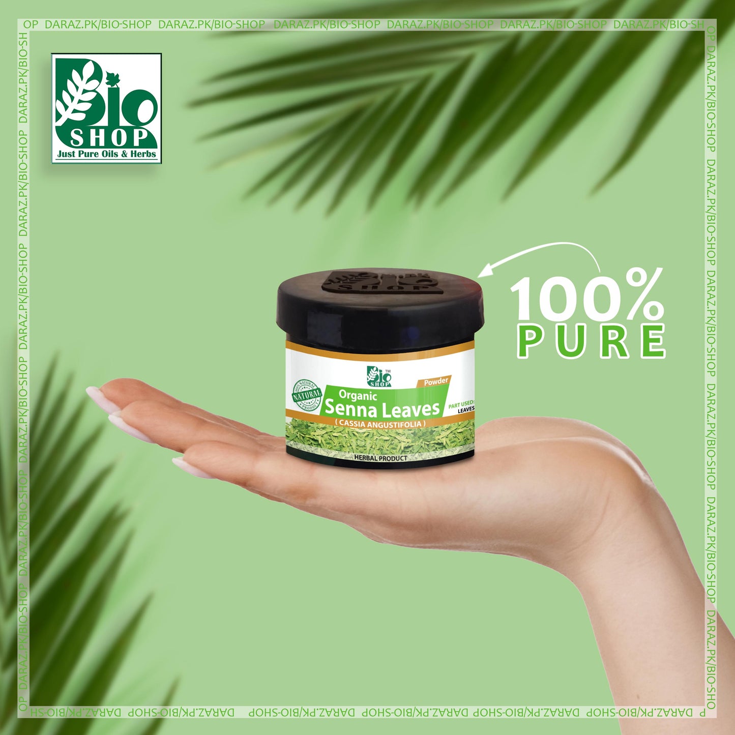 Senna Leaves Powder - BioShop™ Pakistan