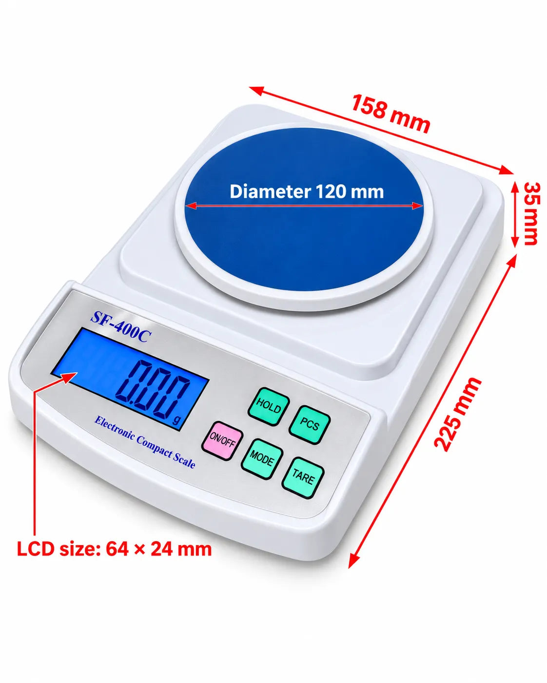 digital scale for skincare formulation