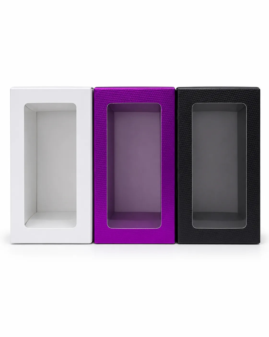 Perfume Empty Box With Window Display