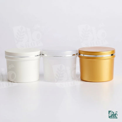 100ml Empty Cosmetic Plastic Jar with Inner Lid (Leak-Proof) – Multiple Colors