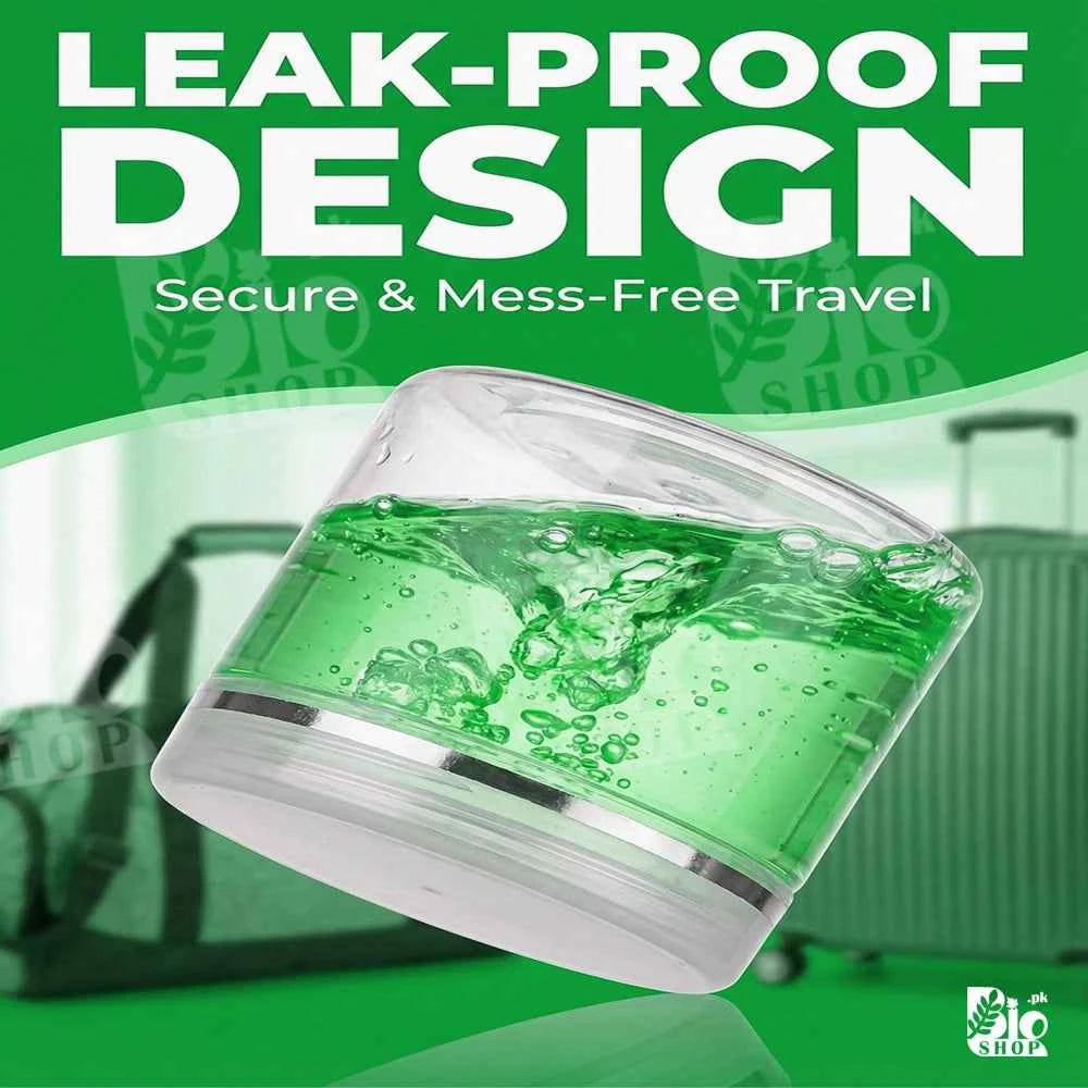 50ml Empty Cosmetic Plastic Jar with Inner Lid – White & Translucent