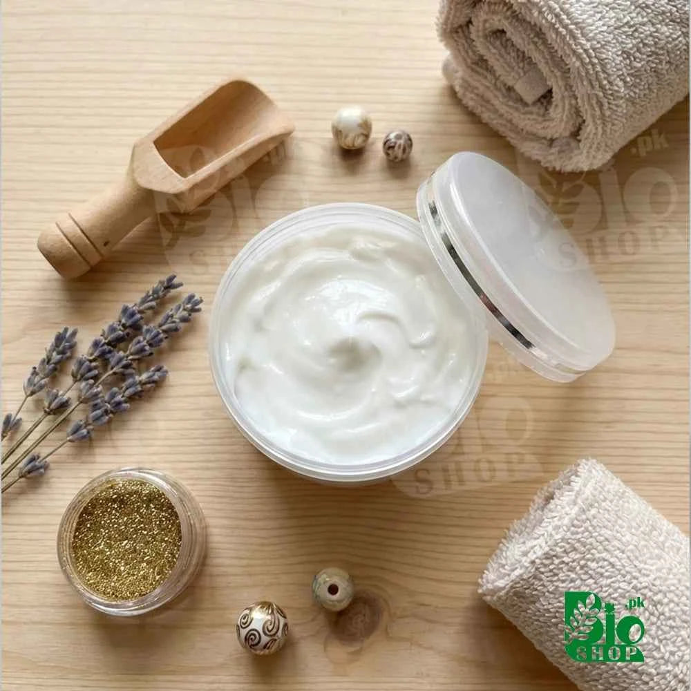 50ml Empty Cosmetic Plastic Jar with Inner Lid – White & Translucent