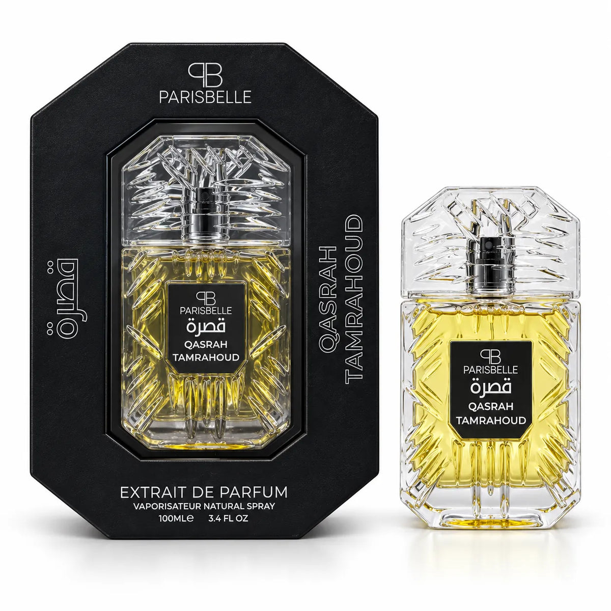 ParisBelle Qasrah Tamrahoud perfume fragrance notes image