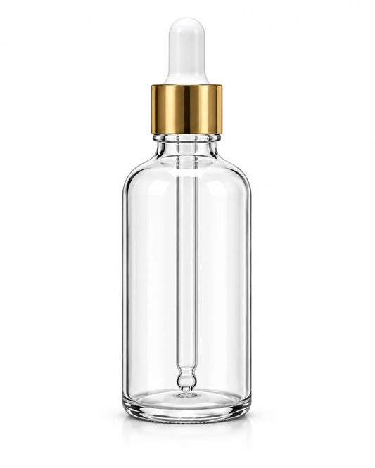 100ml clear dropper bottle