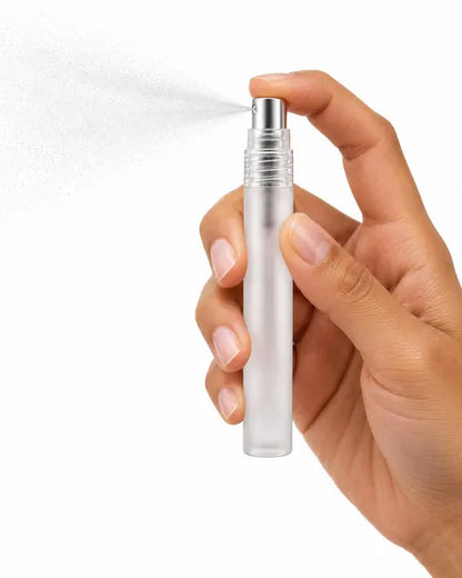 empty pocket perfume bottle