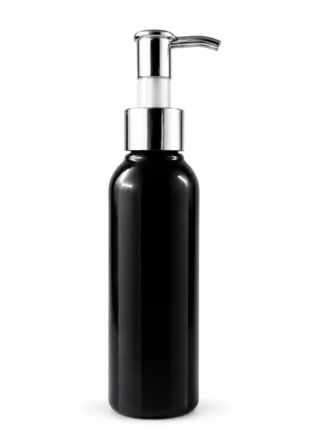 Silver Collar Pump Bottle