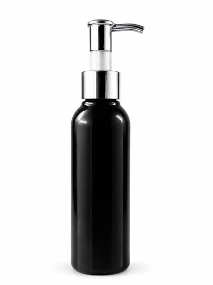 Silver Collar Pump Bottle