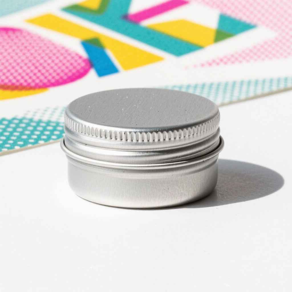 Aluminium Tin Containers – 15g & 50g Silver mate Colour| Premium Cosmetic & Balm Packaging