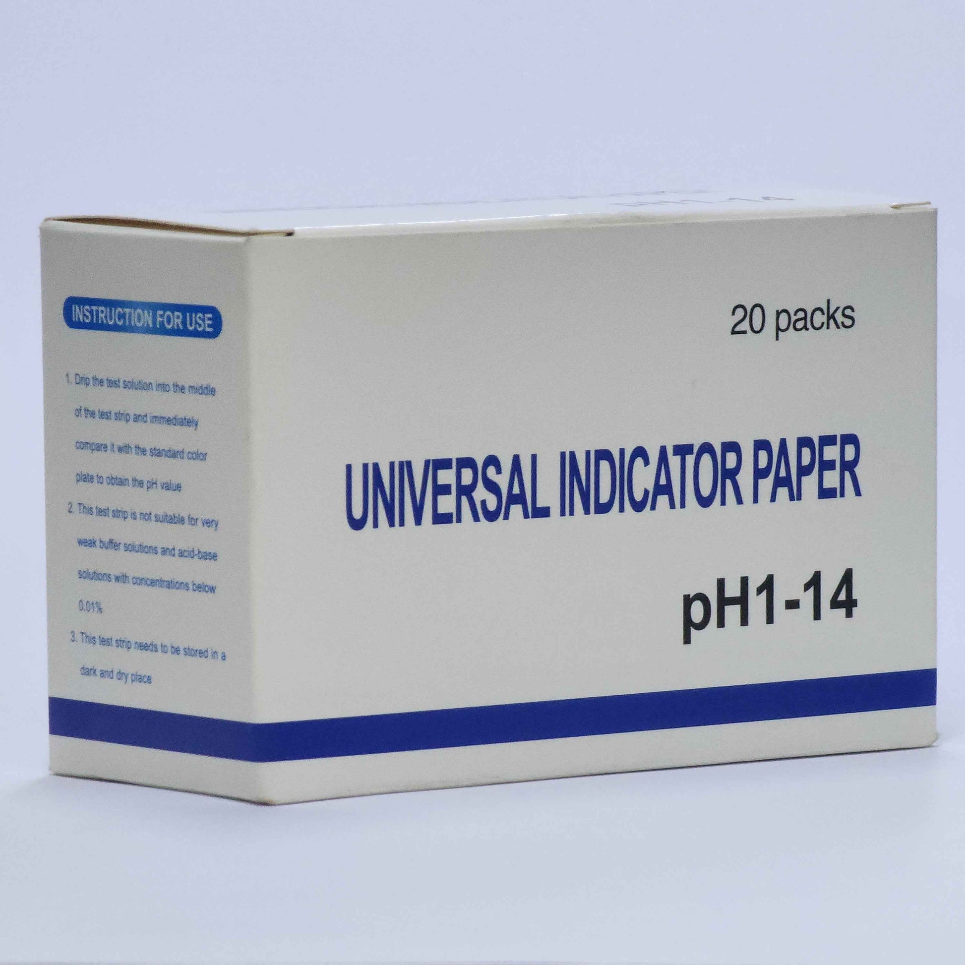 pH Test Strips (Litmus Paper) – Universal Acid & Alkaline Testing - (80 strips)