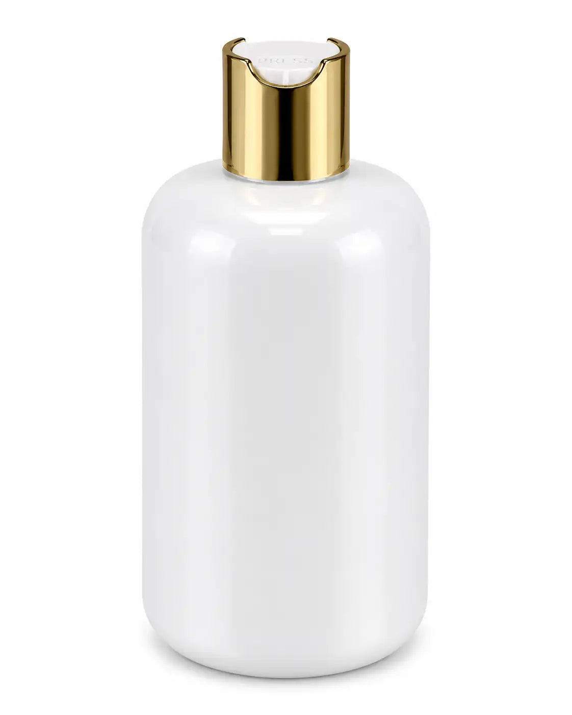 300ml Black PET Bottle with Black Flip Top Cap