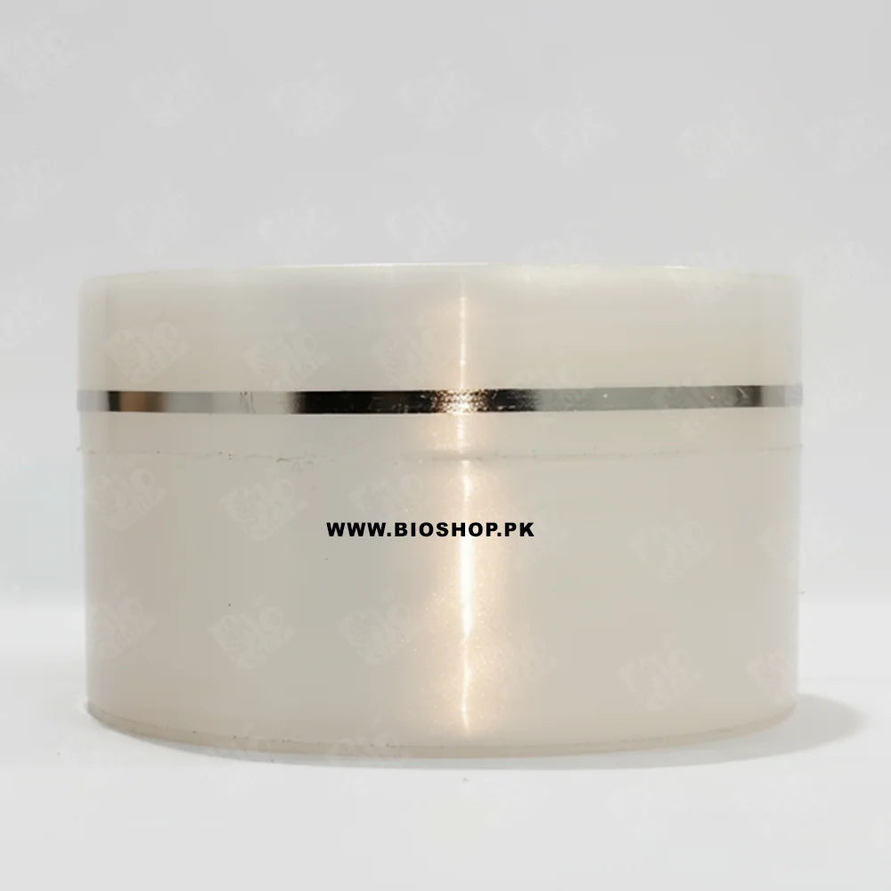 30gm Luxury Double Wall Cosmetic Cream Jar with Silver Accent