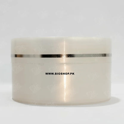 30gm Luxury Double Wall Cosmetic Cream Jar with Silver Accent
