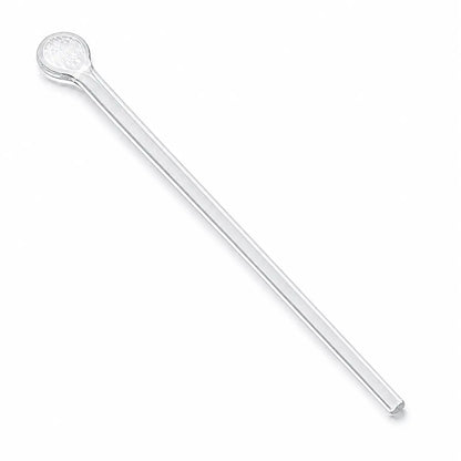 Glass stirring rod with beaker and amber bottle for DIY lab use