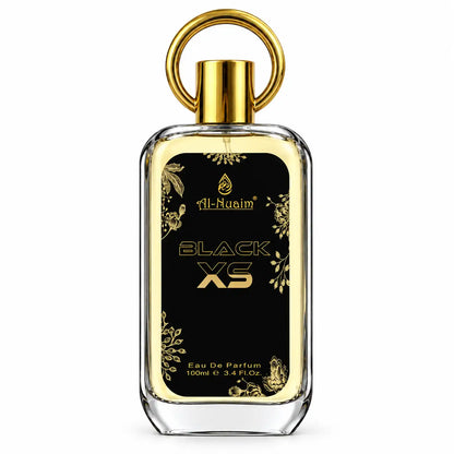 Al-Nuaim Black XS Eau De Parfum available in 10ml 50ml and 100ml