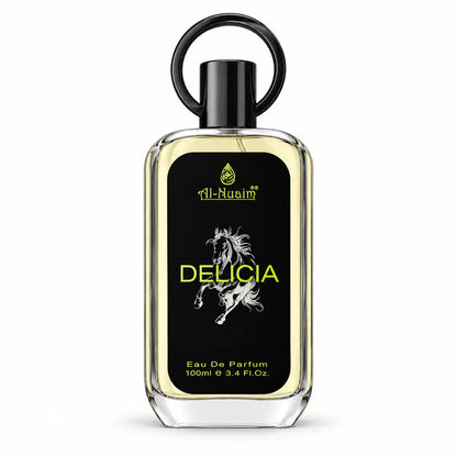 Al-Nuaim Delicia Eau De Parfum available in 10ml 50ml and 100ml