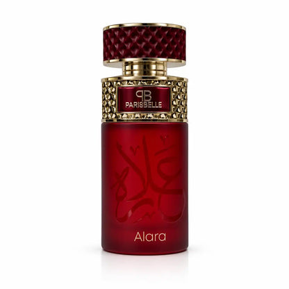 Parisbelle Alara Oasis Collection perfume bottle with gold detailing