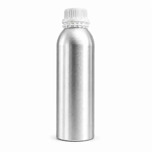 Aluminum 1 Liter Bottle with Screw Cap & Inner Seal