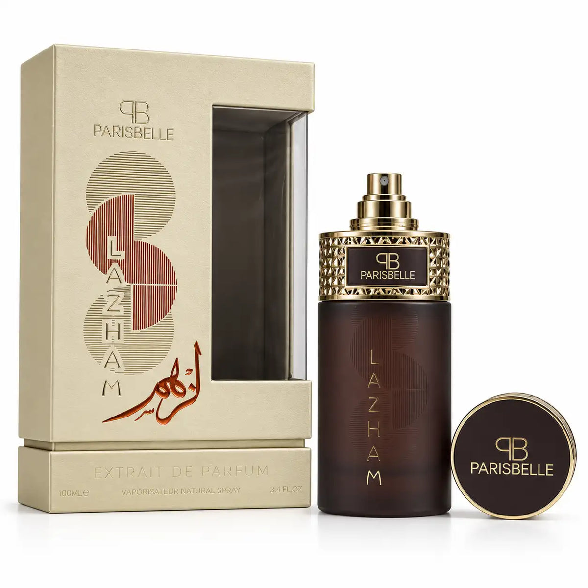 Lazham Parisbelle 100ml premium fragrance gift presentation