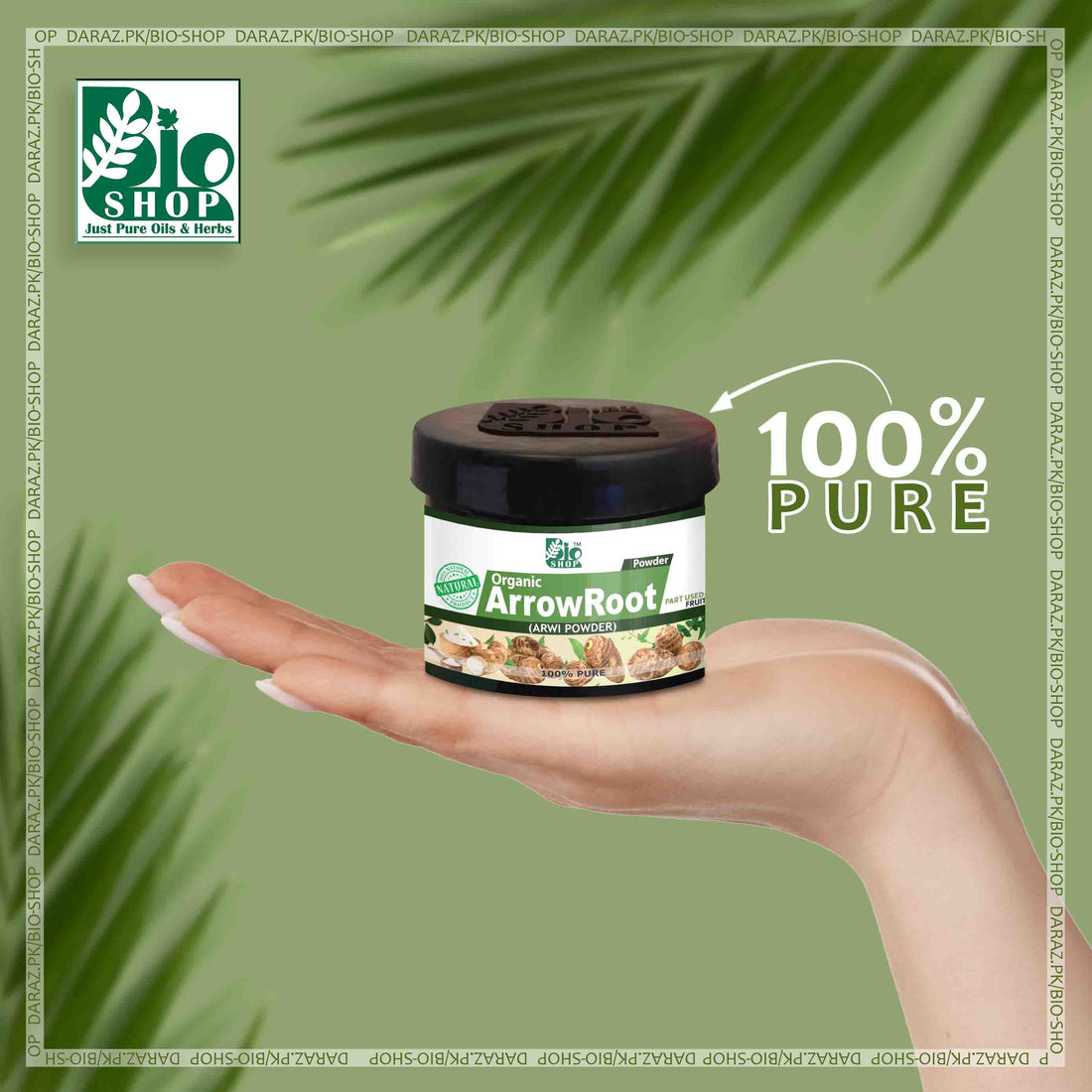 Arrowroot Packet Arrowroot Powder – BioShop™ Pakistan