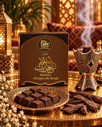 Bakhoor Ahlam Al Arab 40g premium Arabic incense by Bio Shop Pakistan