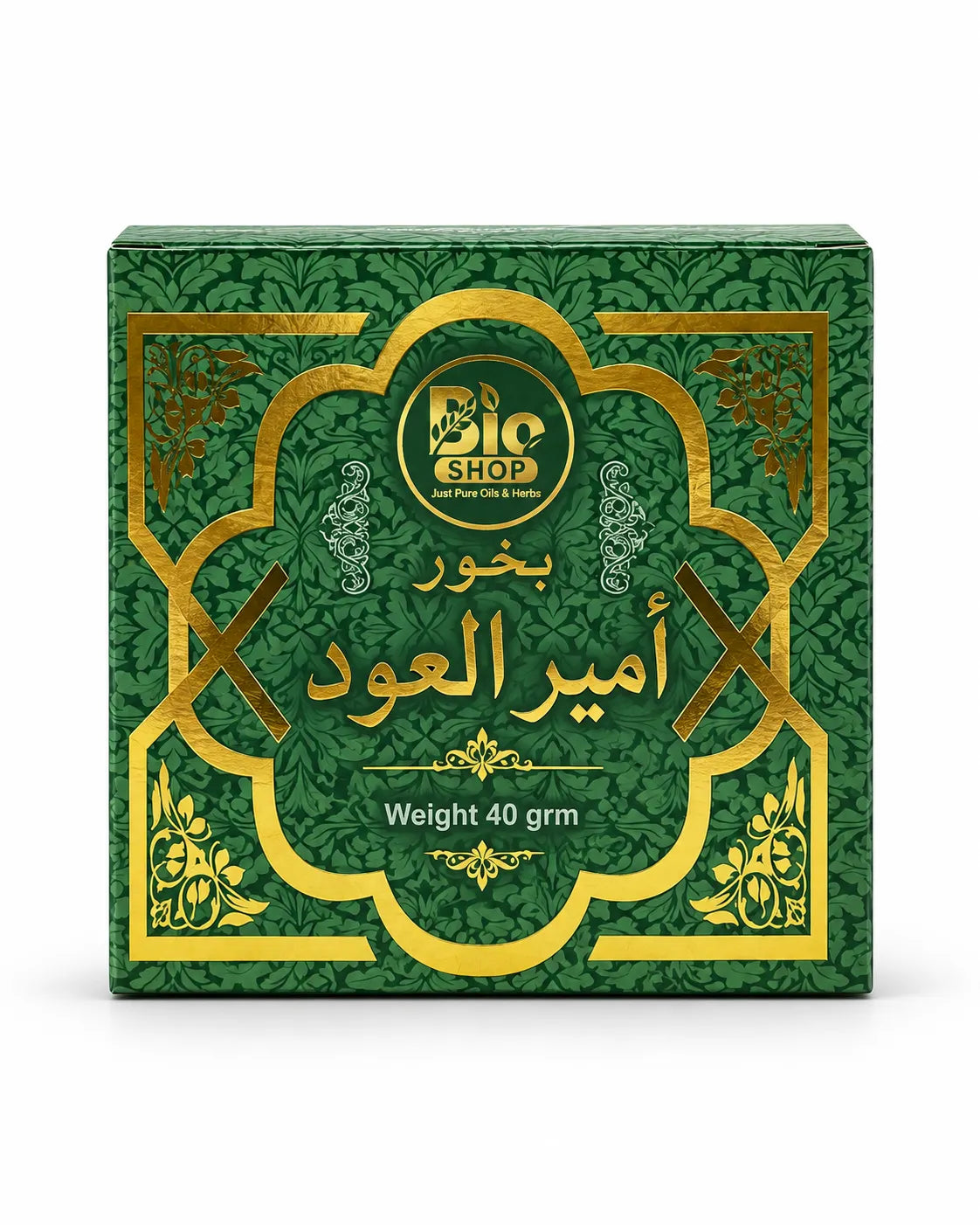 Bakhoor Ameer Al Oud 40g premium Arabic incense by Bio Shop Pakistan