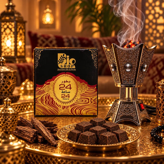 Bakhoor Oud 24 Hours premium Arabic incense by Bio Shop Pakistan
