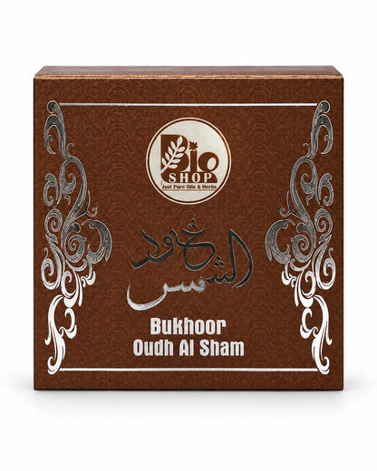 Bakhoor Oudh Al Shams 40g premium Arabic incense by Bio Shop Pakistan