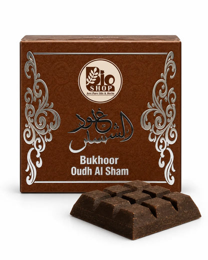 Bakhoor Oudh Al Shams 40g premium Arabic incense by Bio Shop Pakistan
