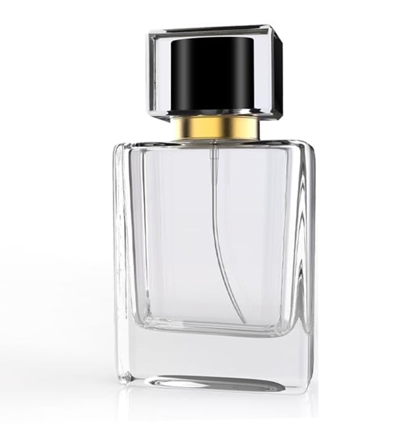 50 ml Empty Perfume Bottle – Refillable Glass Bottle for DIY Perfumes