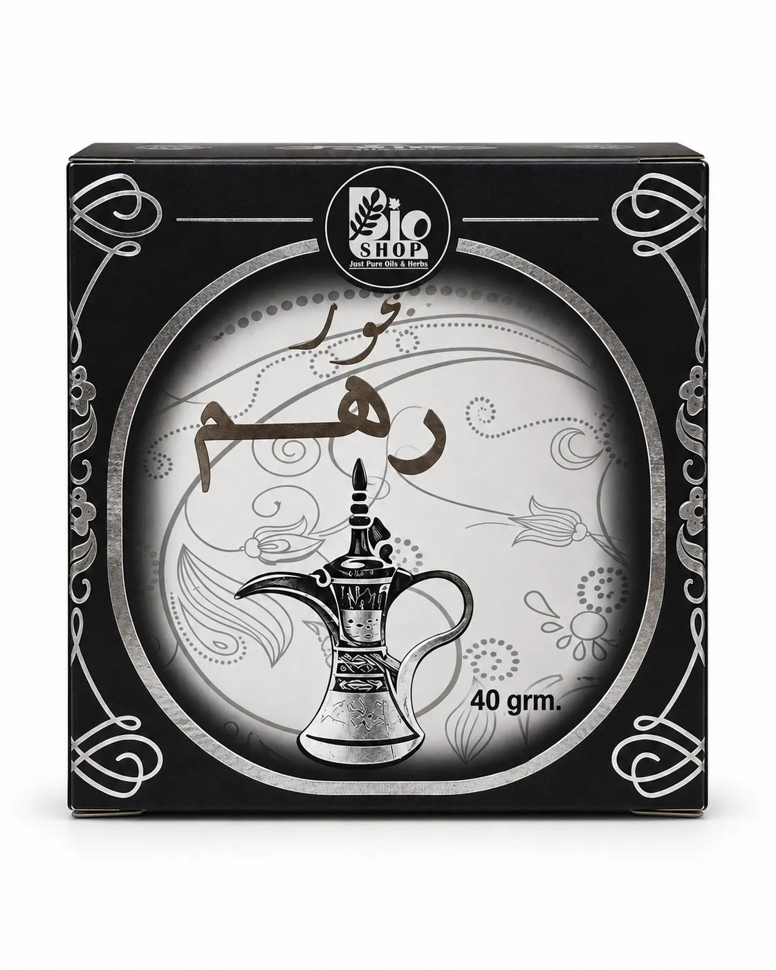 Bukhoor Dirham 40g premium Arabic incense by Bio Shop Pakistan