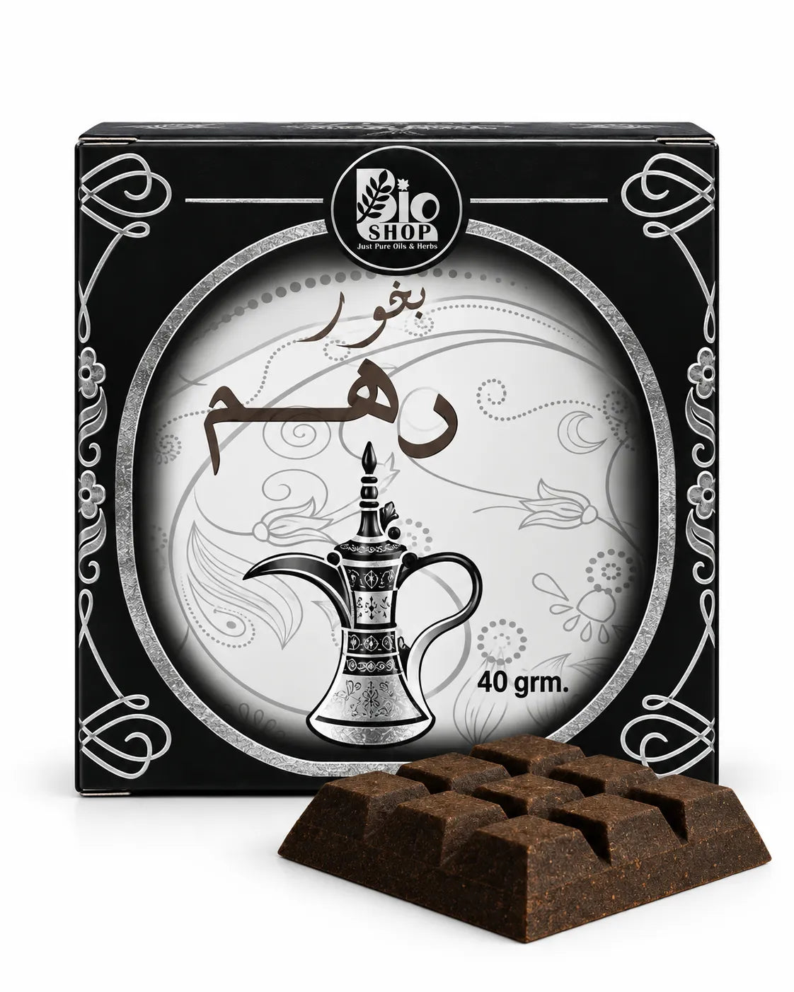 Bukhoor Dirham 40g premium Arabic incense by Bio Shop Pakistan