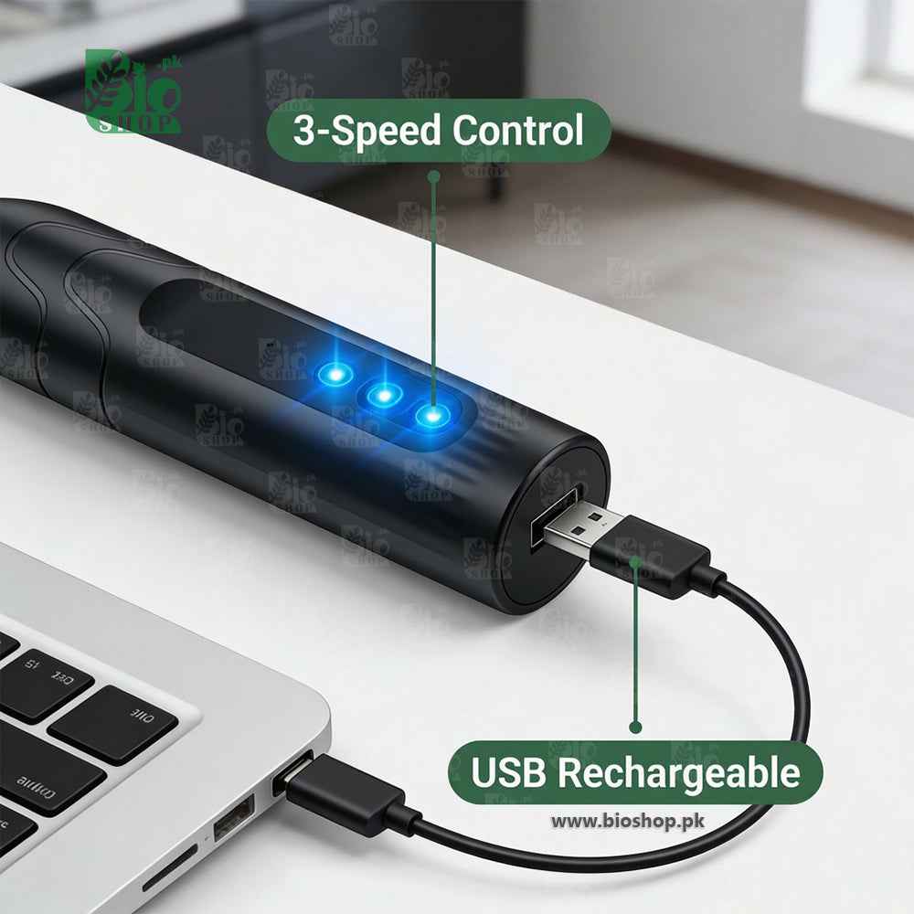 USB Rechargeable Hand Mixer – Mini Electric Liquid Mixer for DIY, Cosmetics & Perfume Making