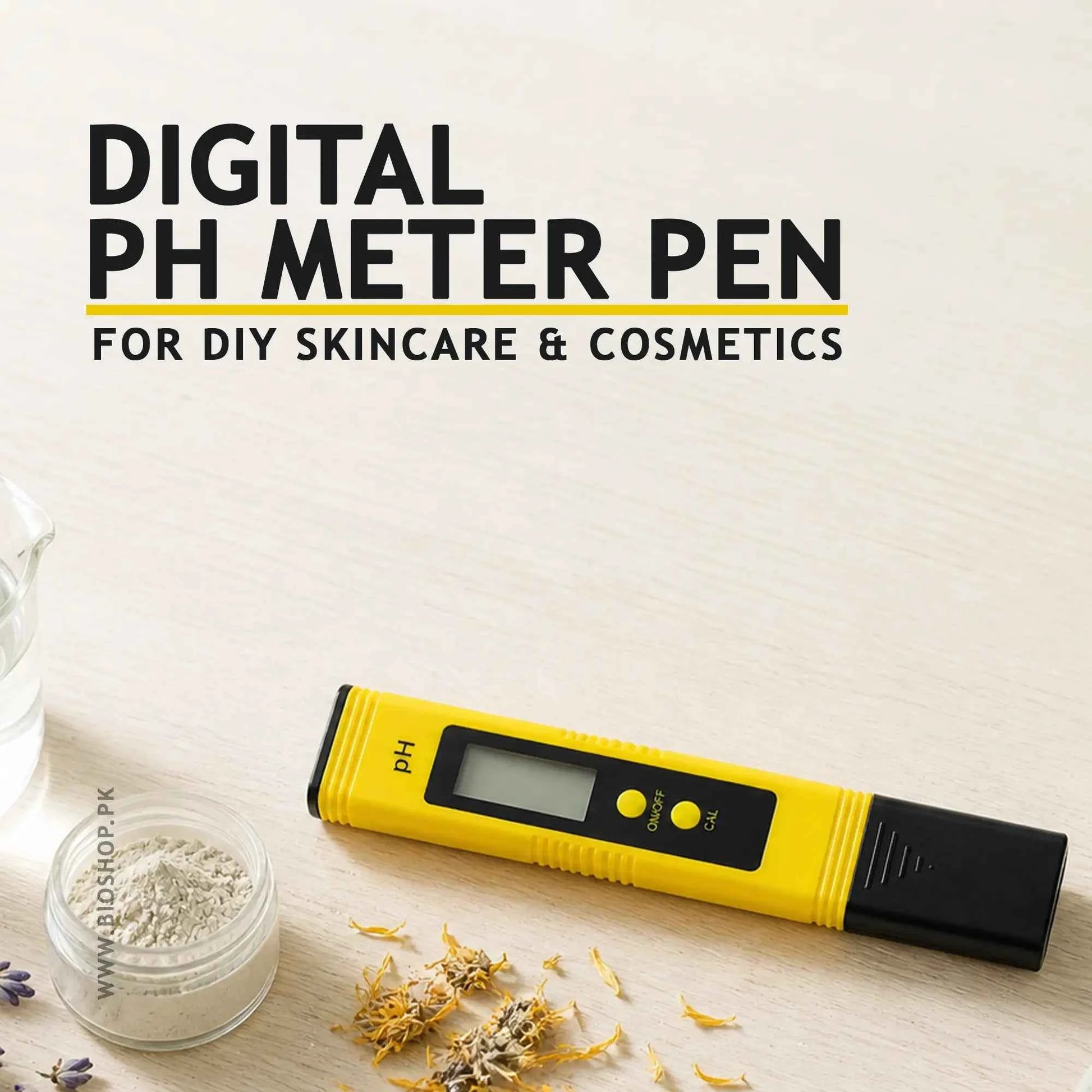 Digital pH Meter Pen Tester with Buffer Powders & Case – Accurate & Fast Tester