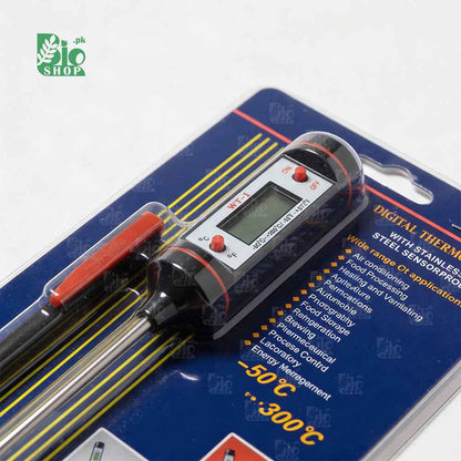 Digital Probe Thermometer (WT-1) – Stainless Steel Sensor | -50°C to 300°C