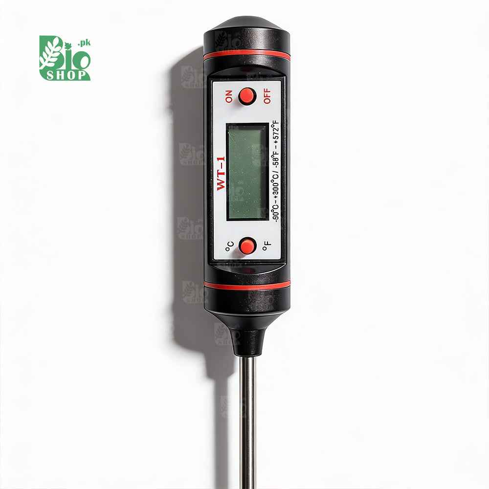 Digital Probe Thermometer (WT-1) – Stainless Steel Sensor | -50°C to 300°C